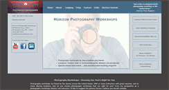 Desktop Screenshot of horizonworkshops.com